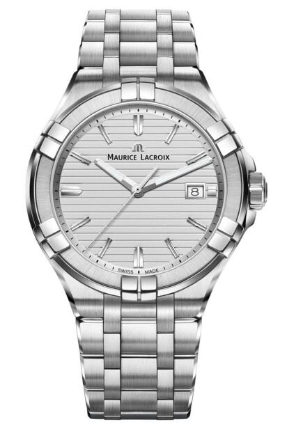 Fake Maurice Lacroix Aikon Gents 42 mm AI1008-SS002-131-1 watch Review